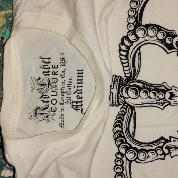 Rare and Vintage boutique shirt - King of Sneakers - red label couture - Picture 3 of 4